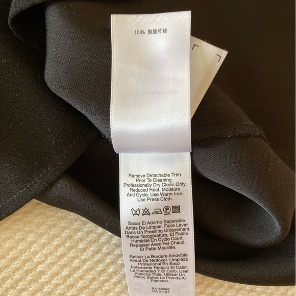 DKNY MARABOU TRIM CAMI - Picture 7 of 7